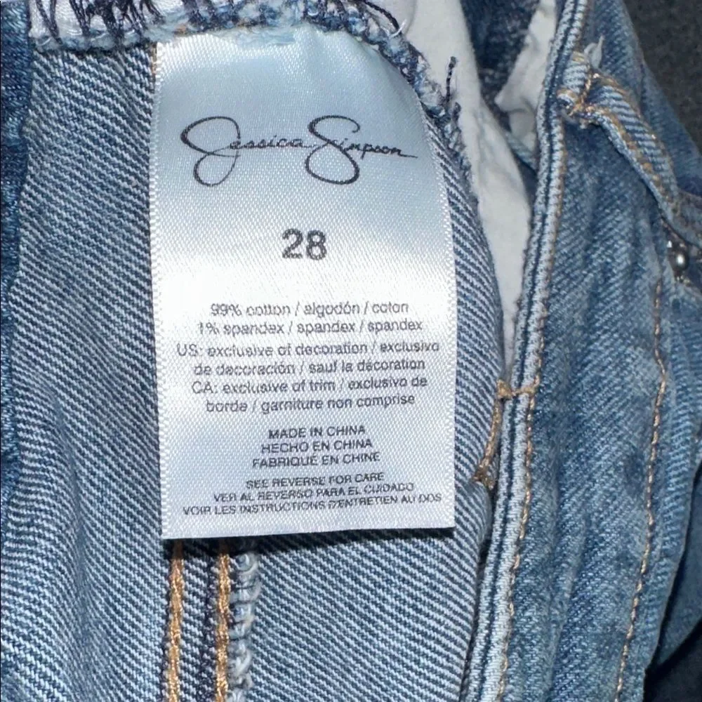 NWT Women’s Jessica Simpson Classic Blue Denim Jeans